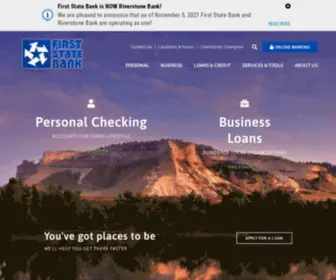 FSbcentral.com(First State Bank) Screenshot
