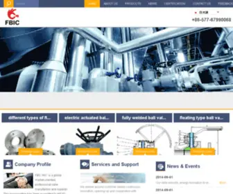 Fsbic.com(Valve Ball Manufacturer & Supplier From FBIC Inc) Screenshot