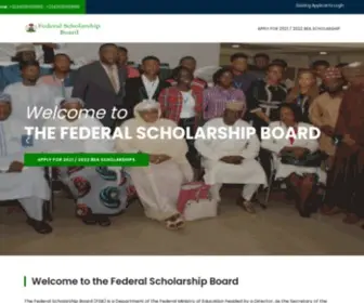 FSBN.com.ng(Federal Scholarship Board) Screenshot