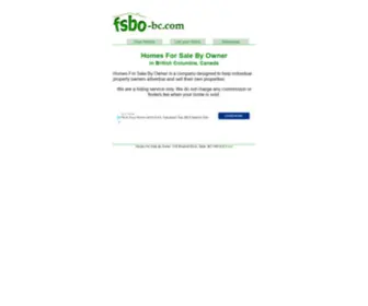 Fsbo-BC.com(Fsbo BC) Screenshot