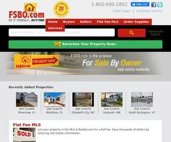 Fsbo.com(Real Estate Homes For Sale By Owner Since 1997) Screenshot