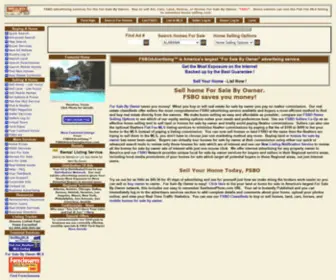 Fsboadvertisingservice.com(Homes For Sale By Owner FSBO Advertising) Screenshot