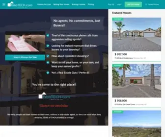 Fsbotech.com(Homes for sale by owner in Arizona. fsboTECH) Screenshot