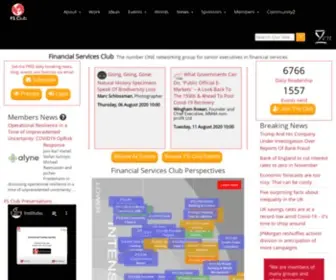 FSclub.co.uk(The Financial Services Club (FS Club)) Screenshot