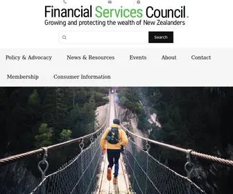 FSC.org.nz(The Financial Services Council (FSC)) Screenshot