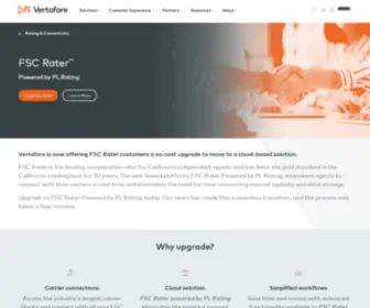 FScrater.com(Vertafore Comparative Rater for California) Screenshot