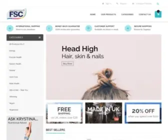 FScsupplements.com(FSC Supplements) Screenshot