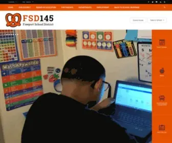FSD145.org(Freeport School District 145) Screenshot