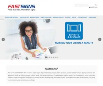 Fsdisplaysystems.com(FASTSIGNS Handbook) Screenshot