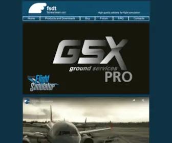 FSdreamteam.com(Quality Products for Flight Simulator) Screenshot