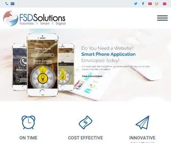 FSdsolutions.com(Website design and development company) Screenshot