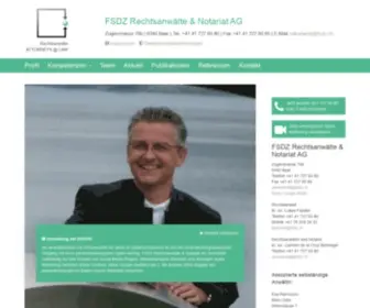 FSDZ.ch(ATTORNEYS @ LAW) Screenshot