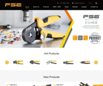 Fse-Tools.com(The leader of electrical tools manufacturer) Screenshot