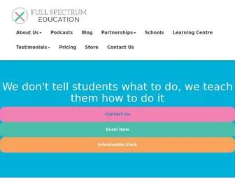 Fsedu.com.au(Full Spectrum Education) Screenshot