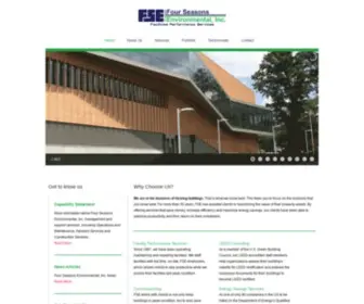 Fseinc.net(Four Seasons Environmental) Screenshot