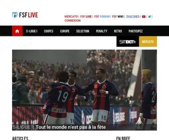 FSF-Live.eu(Championnat de football virtuel de simtopia) Screenshot