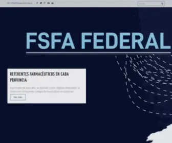 Fsfargentina.org.ar(Farmacéuticos sin Fronteras Argentina) Screenshot