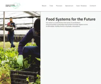 Fsfinstitute.net(Food Systems for the Future) Screenshot