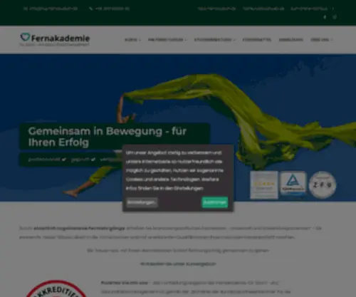 FSG-Fernstudium.de(Fernakademie für Ernährung und Gesundheitsmanagement) Screenshot