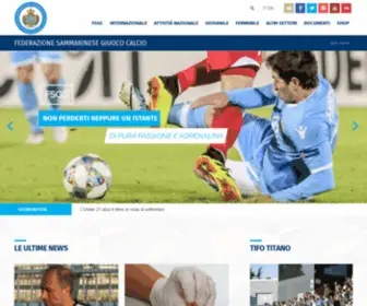 FSGC.sm(Federazione Sammarinese Giuoco Calcio) Screenshot