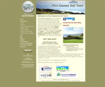 FSgtours.com(Fore Seasons Golf Tours) Screenshot