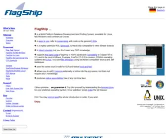 Fship.com(Home page of the FlagShip DBMS compiler) Screenshot
