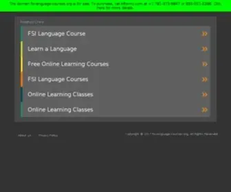 Fsi-Language-Courses.org(FSI Language Courses) Screenshot