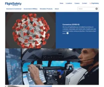 Fsi.com(FlightSafety International World) Screenshot