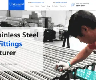 Fsinox.com(Unity Metal Industry Limited) Screenshot