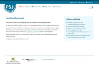 FSJ-Baden-Wuerttemberg.de(FSJ Baden) Screenshot