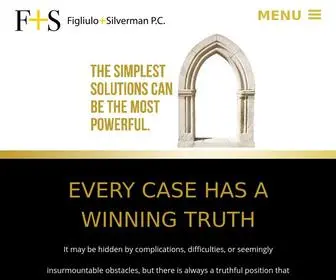 Fslegal.com(Figliulo & Silverman P.C) Screenshot