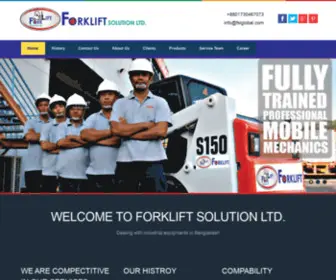 FSLGlobal.com(Forklift Solution Ltd) Screenshot