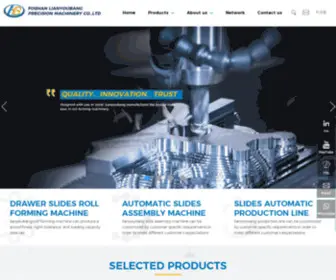 FSLYBJX.com(Foshan Lianyoubang Precision Machinery Co) Screenshot