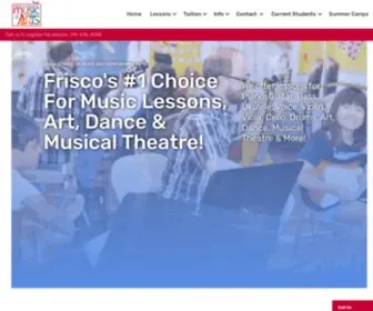 FSMFspa.com(Frisco School of Music & Performing Arts) Screenshot