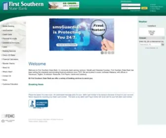 FSnbank.com(First Southern State Bank) Screenshot