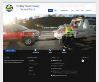 FSP-Bayarea.org(The Bay Area Freeway Service Patrol) Screenshot