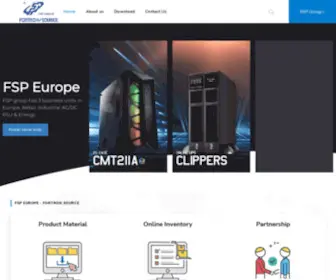 FSP-Europe.com(Fortron Source GmbH｜FSP Group EU branch. FSP Group) Screenshot
