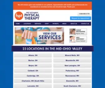 FSPT.org(First Settlement Physical Therapy) Screenshot