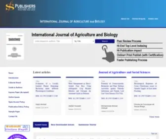 Fspublishers.org(IJAB) Screenshot