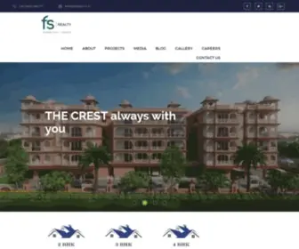 Fsrealty.co.in(Premium real estate builders & developers in Jaipur with a portfolio) Screenshot