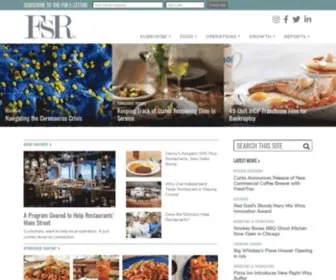 FSrmagazine.com(Full Service Restaurant News) Screenshot