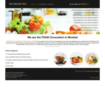 Fssaiagentmumbai.com(FSSAI Food License Agent) Screenshot