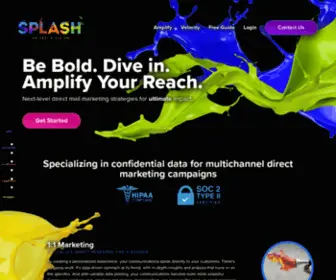 Fssi-Splash.com(Elevated Direct Mail Marketing Services) Screenshot