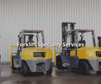 FSSLTD.co.nz(Forklift Specialty Services) Screenshot