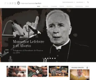 FSSPX-Sudamerica.org(Distrito) Screenshot