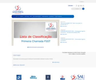 FSST.com.br(Faculdade Salesiana de Santa Teresa) Screenshot