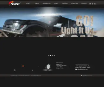 Fssunway.com(SAE LED Work Light) Screenshot