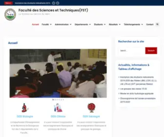 FST-USTTB-Edu.ml(Faculté des Sciences et Techniques(FST)) Screenshot