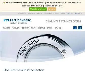 FST.com(NOK & Freudenberg Sealing Technologies) Screenshot