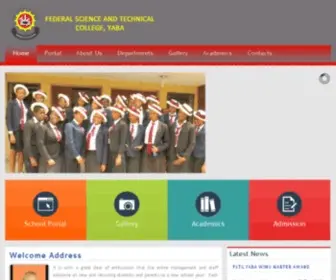 FSTcyaba.com(Federal Science Technical College) Screenshot
